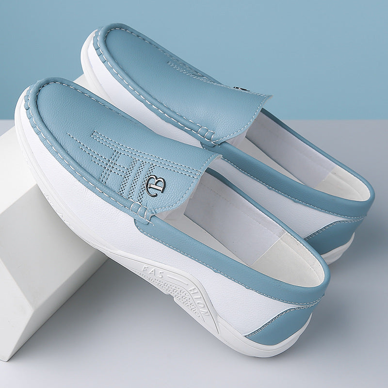 Oceano Soft-Leather Slip-On Loafers